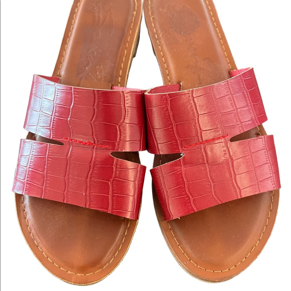 Seven7 “Louie” Slide Sandals Size 8